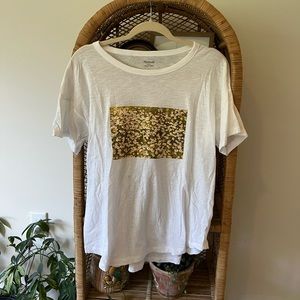 Madewell flower tee